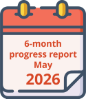 6-month progress report May 2026